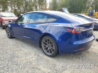 Drugie zdjęcie samochodu z przodu: 2021 TESLA MODEL 3 VIN:5YJ3E1EB4MF065620 - miniatura