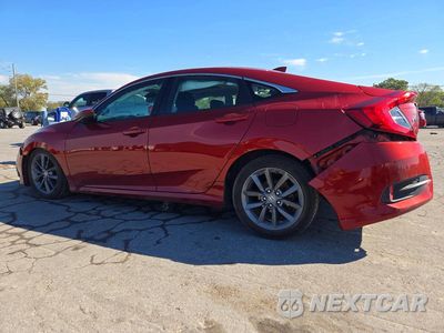 Drugie zdjęcie samochodu z przodu: 2019 HONDA CIVIC EX VIN:19XFC1F36KE014567 - miniatura