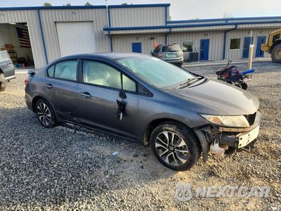 Czwarte zdjęcie samochodu z boku: 2013 HONDA CIVIC EXL VIN:2HGFB2F99DH520237 - miniatura