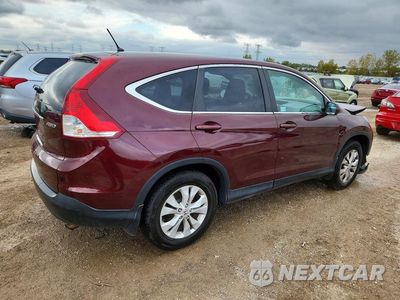 Trzecie zdjęcie samochodu z tyłu: 2014 HONDA CR-V EX VIN:5J6RM4H55EL058611 - miniatura