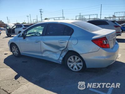 Drugie zdjęcie samochodu z przodu: 2012 HONDA CIVIC LX VIN:19XFB2F56CE338758 - miniatura