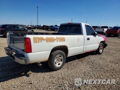 Trzecie zdjęcie samochodu z tyłu: 2003 CHEVROLET SILVERADO C1500 VIN:1GCEC14X73Z154926 - miniatura