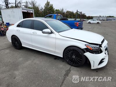 Czwarte zdjęcie samochodu z boku: 2019 MERCEDES-BENZ C 300 4MATIC VIN:55SWF8EB7KU297983 - miniatura