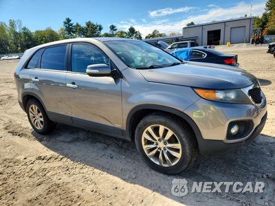 Czwarte zdjęcie samochodu z boku: 2011 KIA SORENTO EX VIN:5XYKUCA19BG014837 - miniatura