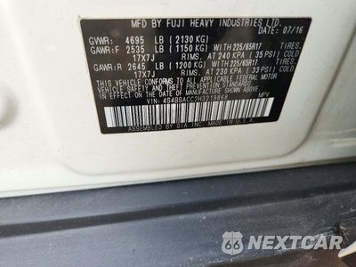 Zdjęcie 12 z 12 samochodu: 2017 SUBARU OUTBACK 2.5I PREMIUM VIN:4S4BSACC2H3219868 - miniatura