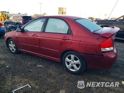 Drugie zdjęcie samochodu z przodu: 2008 KIA SPECTRA VIN:KNAFE121385017300 - miniatura