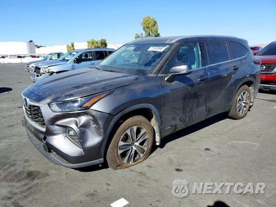 2022 TOYOTA HIGHLANDER HYBRID XLE 5TDHBRCH8NS551364 - główne zdjęcie licytacji z USA - miniatura