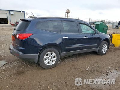 Trzecie zdjęcie samochodu z tyłu: 2012 CHEVROLET TRAVERSE LS VIN:1GNKREEDXCJ143728 - miniatura