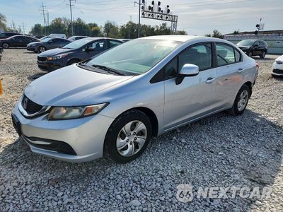 2013 HONDA CIVIC LX 19XFB2F54DE031848 - główne zdjęcie licytacji z USA - miniatura