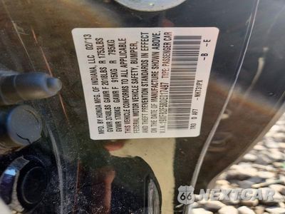 Zdjęcie 12 z 12 samochodu: 2013 HONDA CIVIC LX VIN:19XFB2F58DE017497 - miniatura