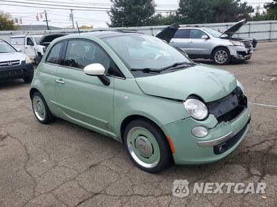 Czwarte zdjęcie samochodu z boku: 2015 FIAT 500 LOUNGE VIN:3C3CFFCRXFT514124 - miniatura