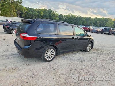 Trzecie zdjęcie samochodu z tyłu: 2015 TOYOTA SIENNA LIMITED PREMIUM 7-PASSENGER VIN:5TDYK3DC9FS548474 - miniatura