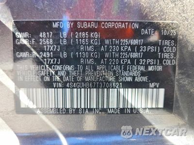 Zdjęcie 13 z 13 samochodu: 2026 SUBARU CROSSTREK VIN:4S4GUHB67T3708621 - miniatura