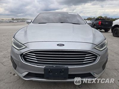 Piąte zdjęcie samochodu w środku: 2020 FORD FUSION SEL VIN:3FA6P0CD3LR137867 - miniatura