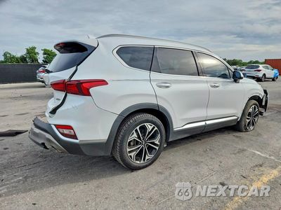 Trzecie zdjęcie samochodu z tyłu: 2019 HYUNDAI SANTA FE LIMITED 2.0T VIN:5NMS53AA0KH013157 - miniatura
