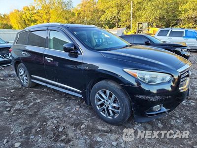 Piąte zdjęcie samochodu w środku: 2014 INFINITI QX60 BASE VIN:5N1AL0MMXEC535587 - miniatura