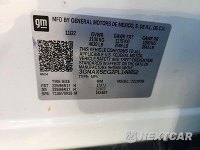 Zdjęcie 14 z 14 samochodu: 2023 CHEVROLET EQUINOX LS VIN:3GNAXSEG2PL148852 - miniatura