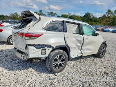 Trzecie zdjęcie samochodu z tyłu: 2016 TOYOTA HIGHLANDER XLE VIN:5TDJKRFH0GS348226 - miniatura