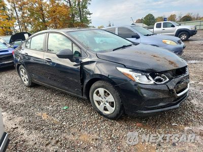 Czwarte zdjęcie samochodu z boku: 2017 CHEVROLET CRUZE LS VIN:1G1BC5SM3H7280280 - miniatura