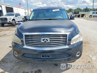 Piąte zdjęcie samochodu w środku: 2014 INFINITI QX80 BASE VIN:JN8AZ2NE9E9065057 - miniatura
