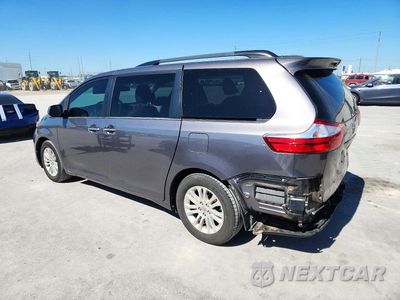 Drugie zdjęcie samochodu z przodu: 2015 TOYOTA SIENNA XLE 8-PASSENGER VIN:5TDYK3DC8FS641809 - miniatura