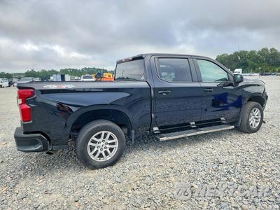 Trzecie zdjęcie samochodu z tyłu: 2021 CHEVROLET SILVERADO K1500 RST VIN:1GCPYEEK7MZ131295 - miniatura