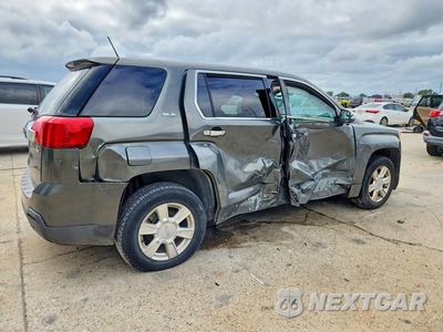 Trzecie zdjęcie samochodu z tyłu: 2013 GMC TERRAIN SLE VIN:2GKALMEK5D6222578 - miniatura