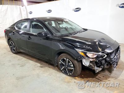 Czwarte zdjęcie samochodu z boku: 2025 NISSAN SENTRA SV VIN:3N1AB8CV5SY290462 - miniatura