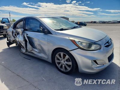 Czwarte zdjęcie samochodu z boku: 2013 HYUNDAI ACCENT GLS VIN:KMHCU4AE8DU441663 - miniatura