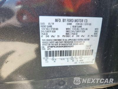 Zdjęcie 13 z 13 samochodu: 2019 FORD EDGE TITANIUM VIN:2FMPK3K9XKBB54265 - miniatura