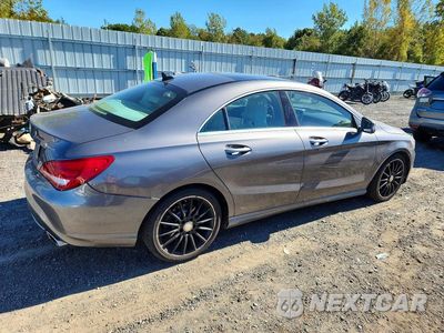 Trzecie zdjęcie samochodu z tyłu: 2014 MERCEDES-BENZ CLA 250 4MATIC VIN:WDDSJ4GB7EN144553 - miniatura