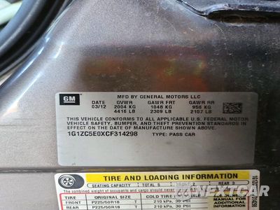 Zdjęcie 12 z 12 samochodu: 2012 CHEVROLET MALIBU 1LT VIN:1G1ZC5E0XCF314298 - miniatura