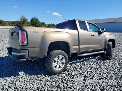 Trzecie zdjęcie samochodu z tyłu: 2015 GMC CANYON SLE VIN:1GTH6BEA5F1147335 - miniatura
