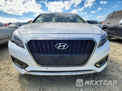 Piąte zdjęcie samochodu w środku: 2017 HYUNDAI SONATA VIN:KMHE24L37HA065104 - miniatura