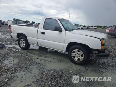 Czwarte zdjęcie samochodu z boku: 2006 CHEVROLET SILVERADO C1500 VIN:1GCEC14X26Z105928 - miniatura