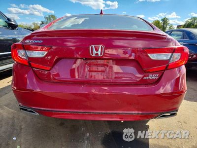 Zdjęcie 6 z 12 samochodu: 2020 HONDA ACCORD SPORT VIN:1HGCV2F36LA003884 - miniatura