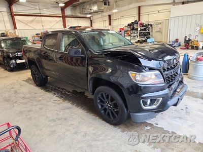 Czwarte zdjęcie samochodu z boku: 2020 CHEVROLET COLORADO LT VIN:1GCGTCENXL1113304 - miniatura