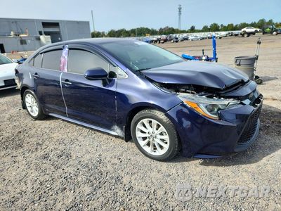 Czwarte zdjęcie samochodu z boku: 2020 TOYOTA COROLLA LE VIN:5YFHPRAE4LP009307 - miniatura