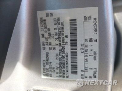 Zdjęcie 12 z 12 samochodu: 2019 FORD ESCAPE SE VIN:1FMCU0G96KUC09031 - miniatura