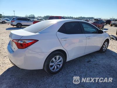 Trzecie zdjęcie samochodu z tyłu: 2016 TOYOTA COROLLA LE VIN:5YFBURHEXGP556981 - miniatura