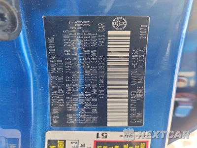 Zdjęcie 13 z 13 samochodu: 2020 TOYOTA CAMRY LE VIN:4T1L11AK3LU393324 - miniatura