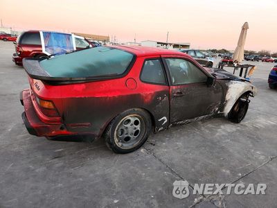 Trzecie zdjęcie samochodu z tyłu: 1986 PORSCHE 944 VIN:WP0AA0951GN154181 - miniatura