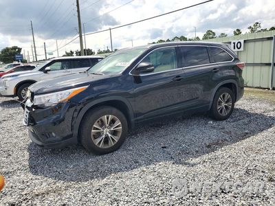 2015 TOYOTA HIGHLANDER XLE 5TDKKRFH8FS061882 - główne zdjęcie licytacji z USA - miniatura