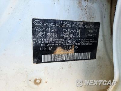 Zdjęcie 12 z 12 samochodu: 2018 HYUNDAI ELANTRA VALUE EDITION VIN:5NPD84LF2JH353216 - miniatura