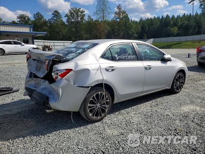 Trzecie zdjęcie samochodu z tyłu: 2014 TOYOTA COROLLA S PLUS VIN:2T1BURHE4EC064850 - miniatura