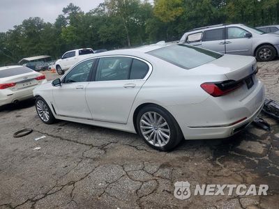 Drugie zdjęcie samochodu z przodu: 2020 BMW 740 I VIN:WBA7T2C01LCD53461 - miniatura