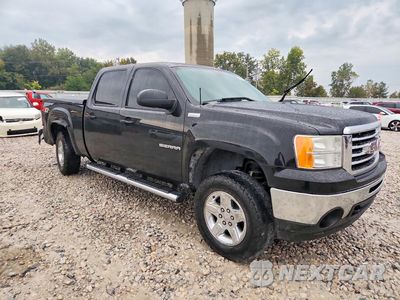 Czwarte zdjęcie samochodu z boku: 2010 GMC SIERRA K1500 SLT VIN:3GTRKWE36AG270175 - miniatura