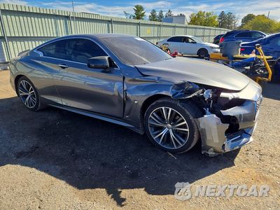Czwarte zdjęcie samochodu z boku: 2017 INFINITI Q60 3.0T PREMIUM VIN:JN1EV7EL0HM550731 - miniatura