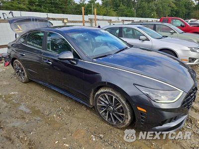 Czwarte zdjęcie samochodu z boku: 2022 HYUNDAI SONATA LIMITED VIN:KMHL34J26NA225337 - miniatura