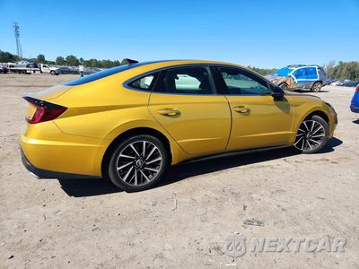 Trzecie zdjęcie samochodu z tyłu: 2020 HYUNDAI SONATA SEL PLUS VIN:5NPEJ4J22LH012488 - miniatura